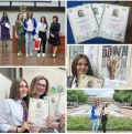 Николета Фънева от X "Д" клас с награда от национален конкурс - ПГ Генерал Владимир Заимов - Сопот