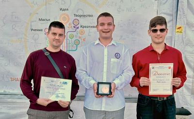 ПГ "Ген. Владимир Заимов" се класира на първо място в конкурса изложение "Младежко техническо творчество", гр. Горна Оряховица 1